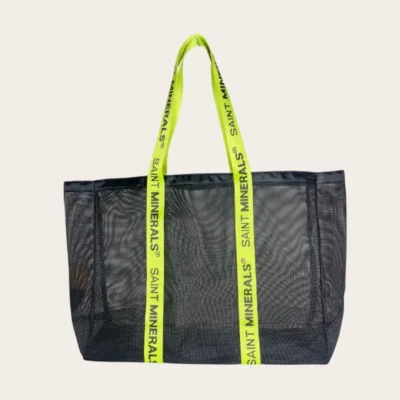 saint minerals beach bag