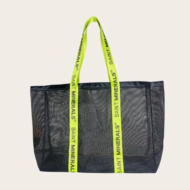 saint minerals beach bag